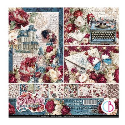 Ciao Bella Bohemian Burgundy - Paper Pad